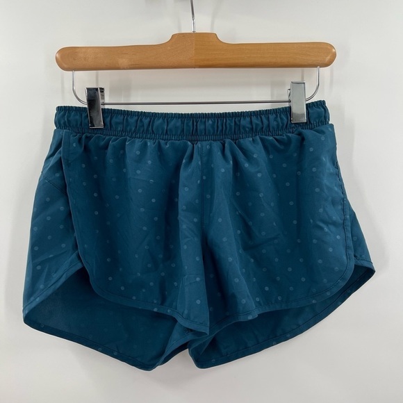 Old Navy Go Dry Teal Running Shorts Ladies - Picture 1 of 4